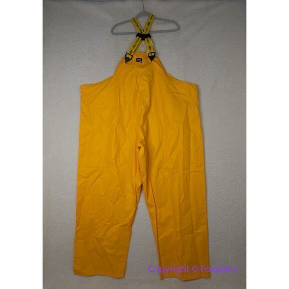 Helly Hansen Workwear  Bib PVC‎ Coated Yellow men's overall, size 5XL - Picture 1 of 16